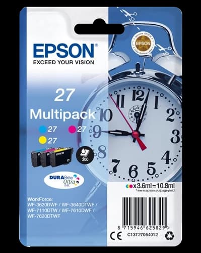 Original Epson C13T27054012 / 27 Tinte Schwarz