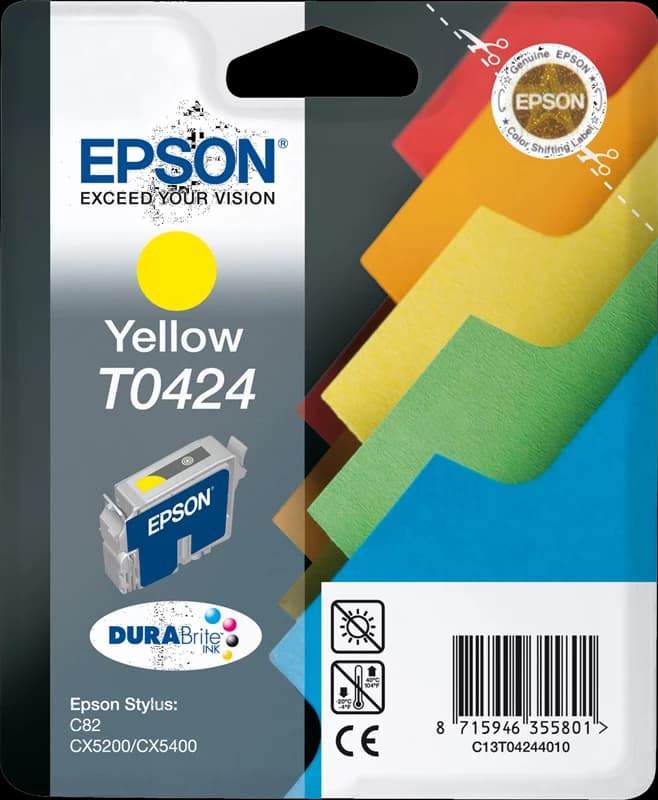 Original Epson C13T04244010 / T0424 Tinte Gelb 16ml