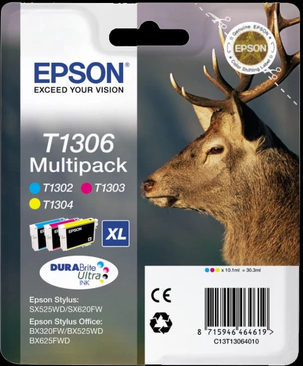 Original Epson C13T13064012 / T1306 Tinte Cyan