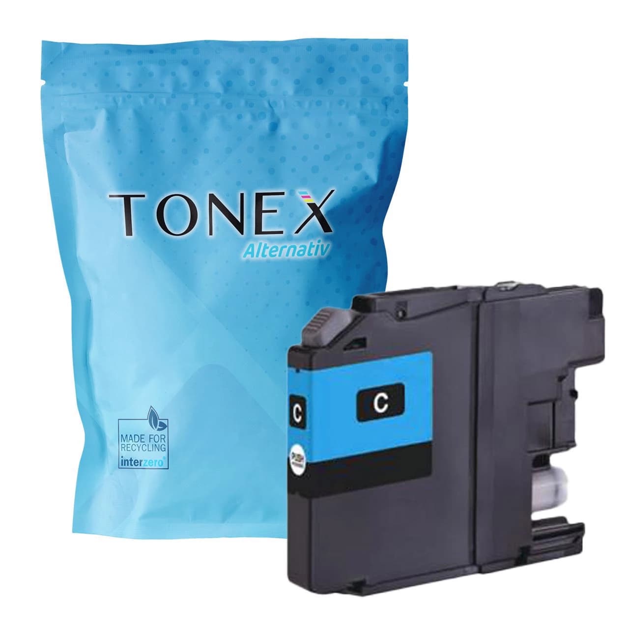 TONEX alternativ für Brother LC-426C Tinte Cyan bis zu 1500 Seiten