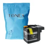Tonex Alternativ Fur Brother Lc129Xlbk Tinte Schwarz Bis Zu 2400 Seiten
