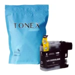 Tonex Alternativ Fur Brother Lc 229Xlbk Tinte Schwarz Bis Zu 2600 Seiten 50Ml