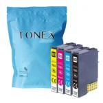 Tonex Alternativ Fur Epson 603Xl C13T03A64010 Tinte Schwarz Cyan Magenta Gelb 49Ml Spar Set
