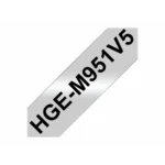 Brother Hge M951V5 Schwarz Auf Silber Rolle 24 Cm X 8 M