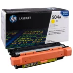 Hp Original 504A Ce252A Yellow Tonerkartusche
