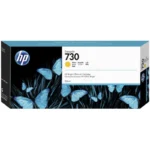 Original Hp P2V70A 730 Tintenpatrone Gelb
