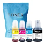 Tonex Alternativ Fur Canon Gi 50Cmyk Tinte Schwarz Cyan Magenta Gelb Spar Set